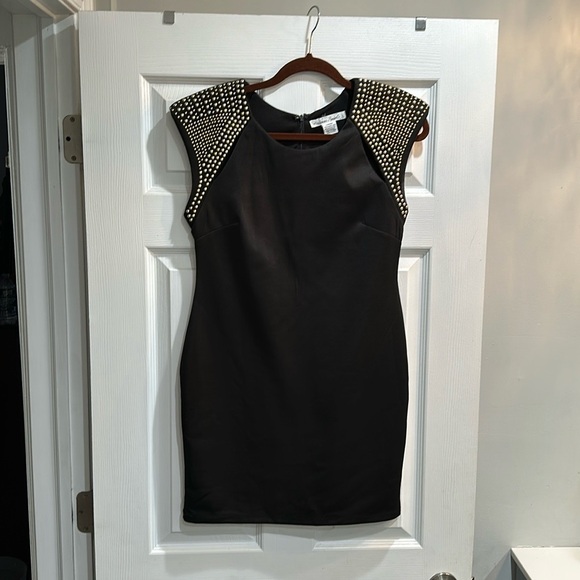 LBD Little Black Dress Sz Large Stretch friendly - Picture 4 of 7